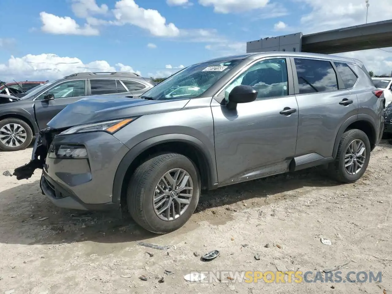 1 Photograph of a damaged car 5N1BT3AB7PC893905 NISSAN ROGUE 2023