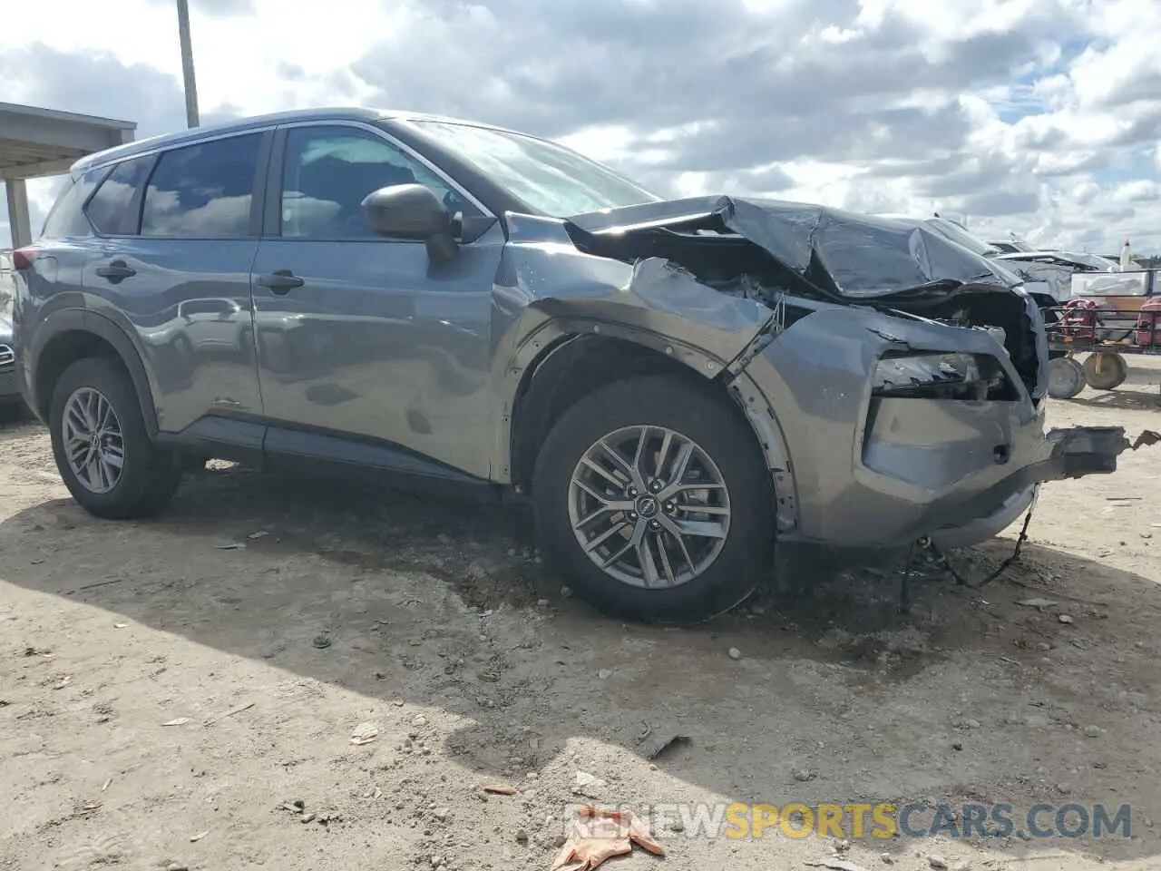 4 Photograph of a damaged car 5N1BT3AB7PC893905 NISSAN ROGUE 2023