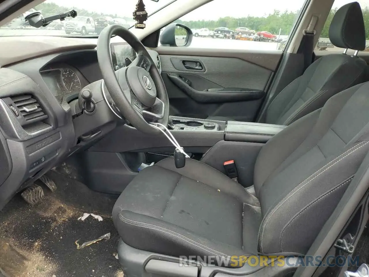 7 Photograph of a damaged car 5N1BT3AB8PC762983 NISSAN ROGUE 2023