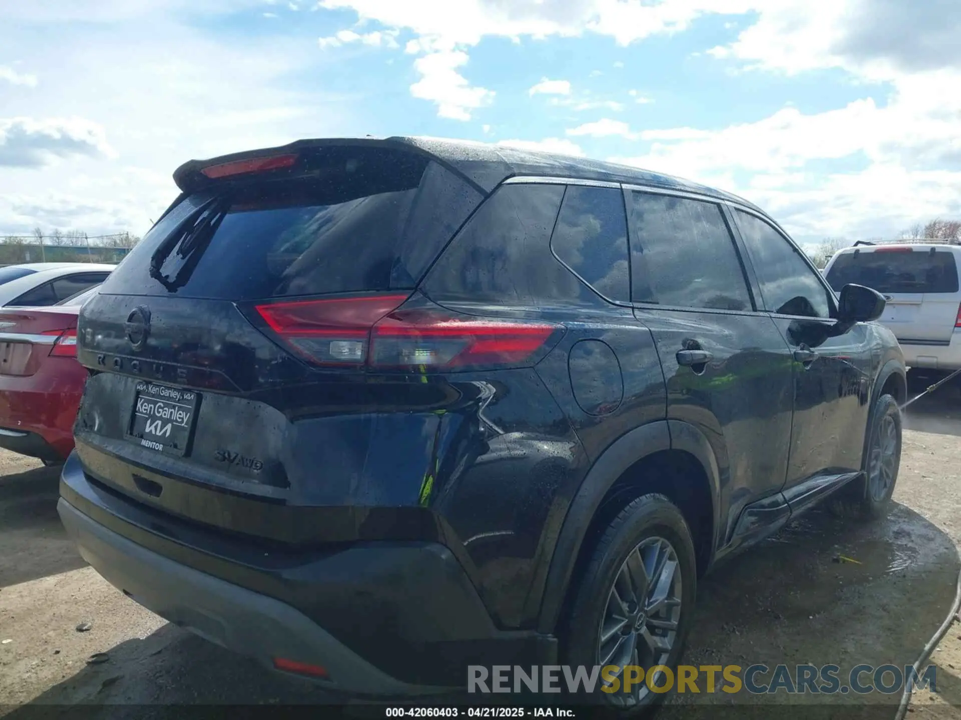 4 Photograph of a damaged car 5N1BT3AB8PC835673 NISSAN ROGUE 2023