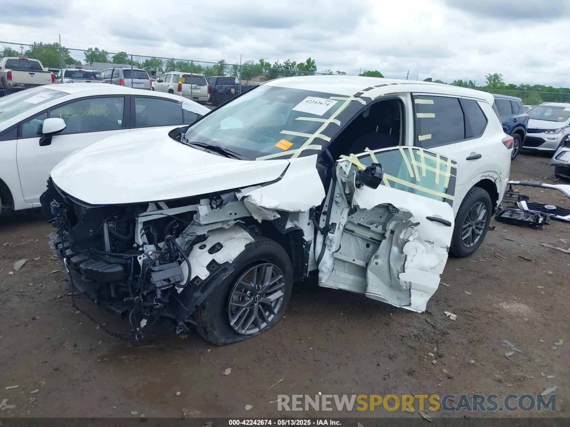2 Photograph of a damaged car 5N1BT3AB8PC850965 NISSAN ROGUE 2023