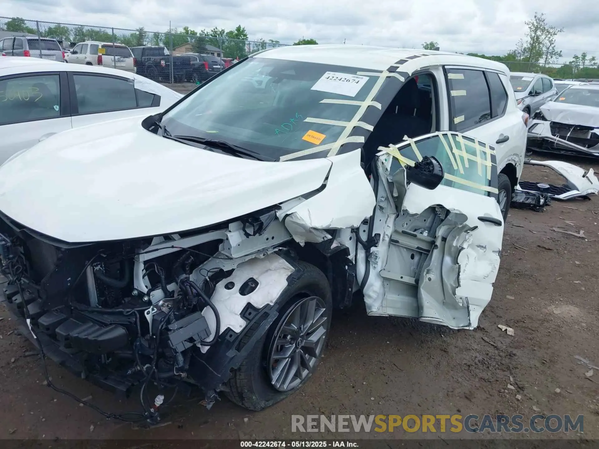 6 Photograph of a damaged car 5N1BT3AB8PC850965 NISSAN ROGUE 2023