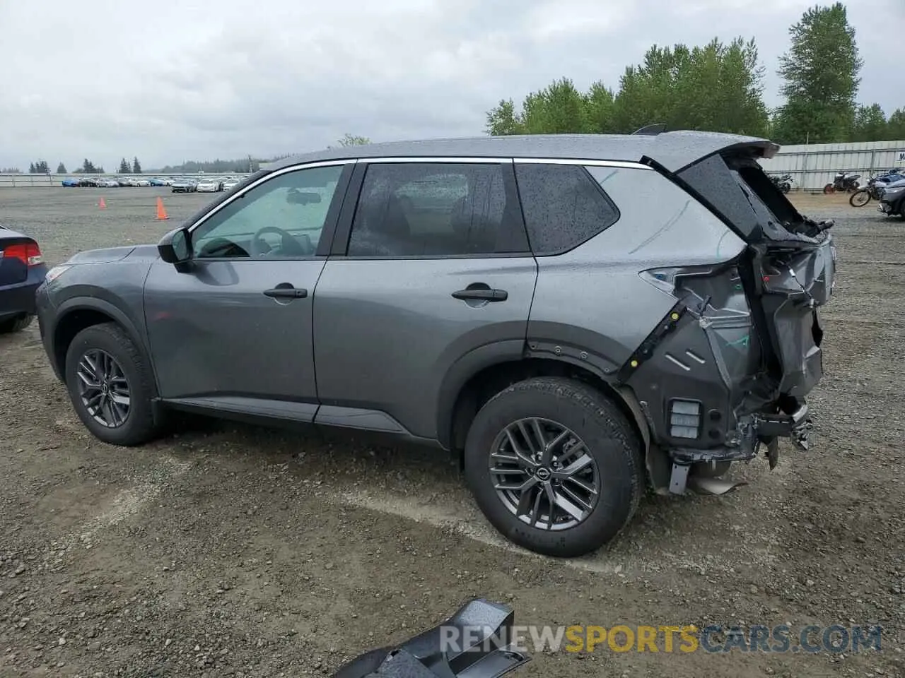 2 Photograph of a damaged car 5N1BT3AB8PC919055 NISSAN ROGUE 2023