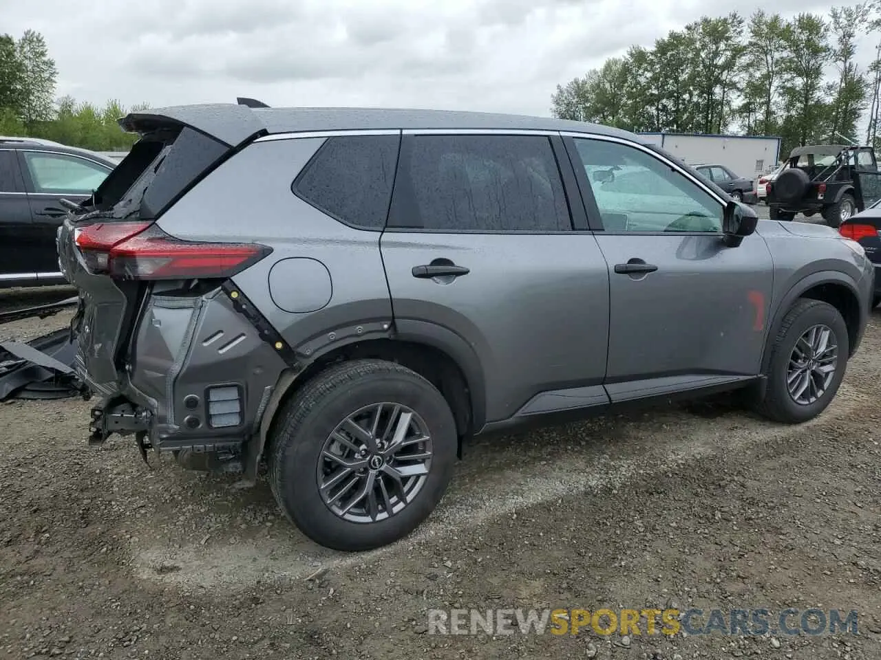 3 Photograph of a damaged car 5N1BT3AB8PC919055 NISSAN ROGUE 2023