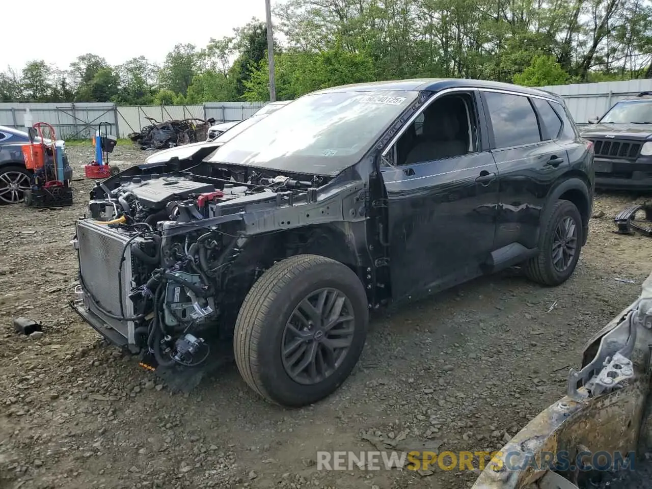 1 Photograph of a damaged car 5N1BT3AB9PC744752 NISSAN ROGUE 2023