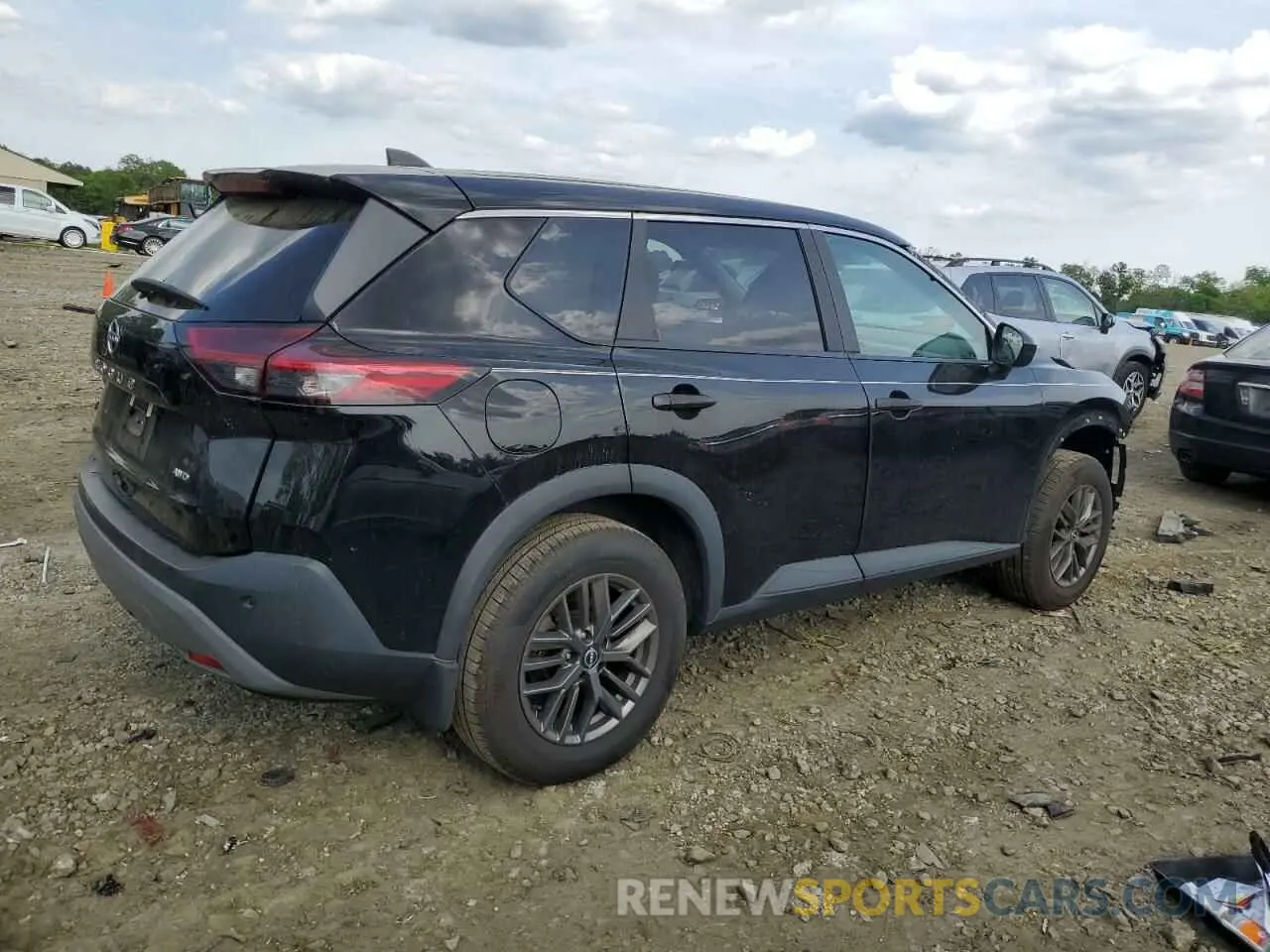 3 Photograph of a damaged car 5N1BT3AB9PC744752 NISSAN ROGUE 2023