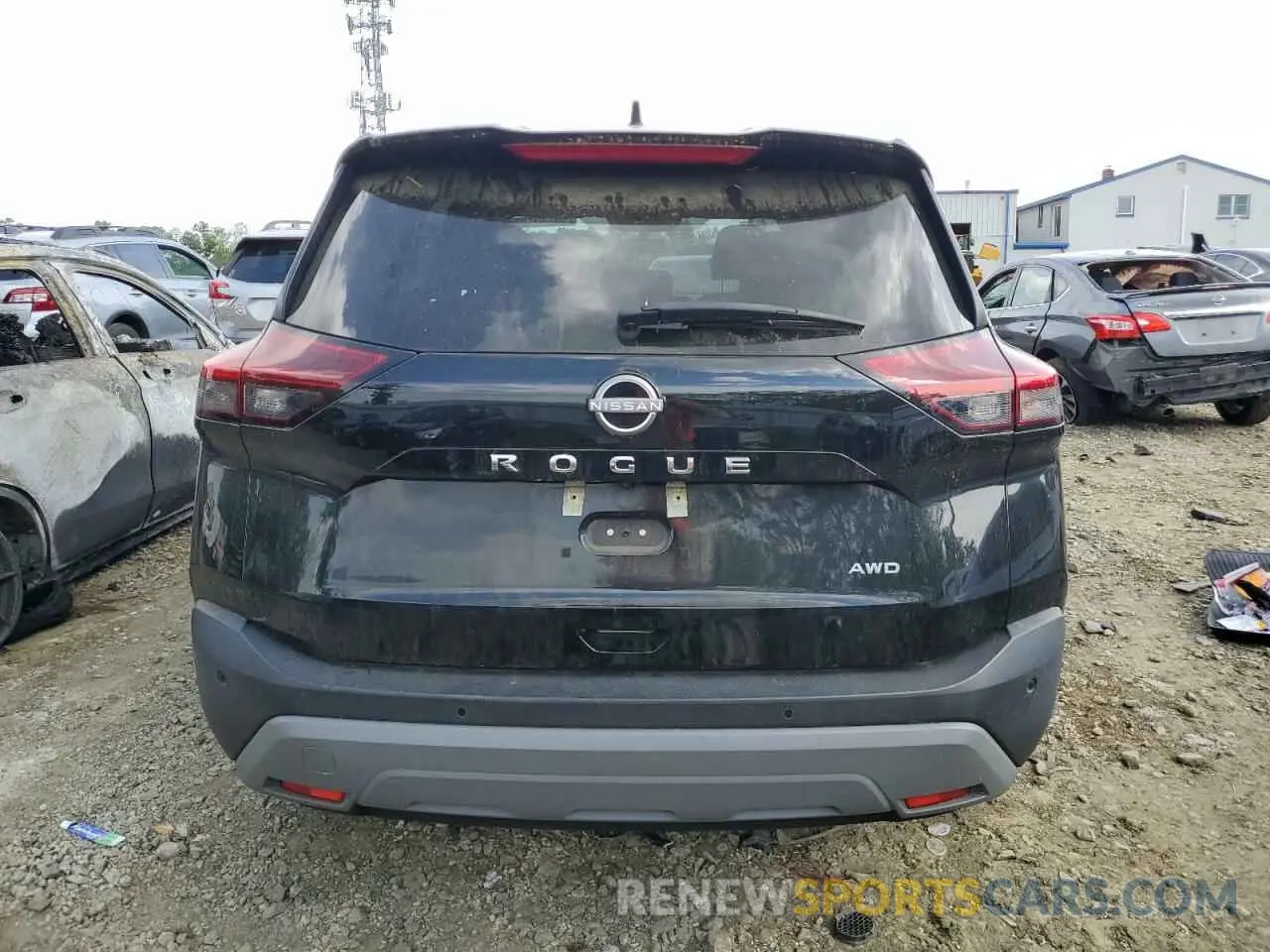 6 Photograph of a damaged car 5N1BT3AB9PC744752 NISSAN ROGUE 2023
