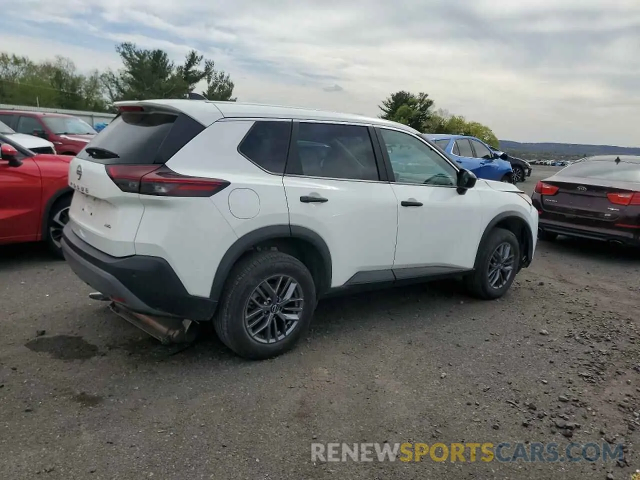 3 Photograph of a damaged car 5N1BT3AB9PC870903 NISSAN ROGUE 2023