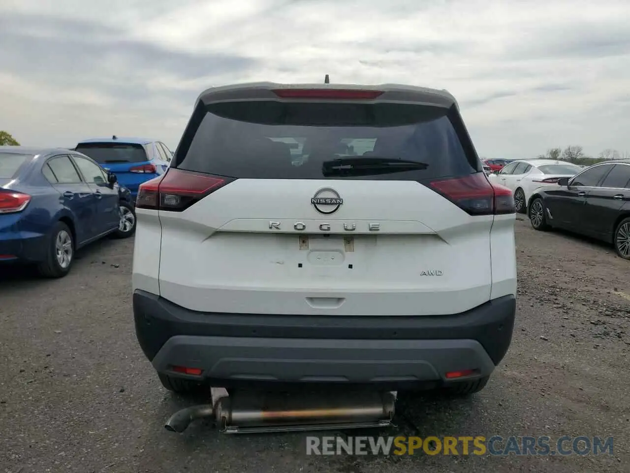 6 Photograph of a damaged car 5N1BT3AB9PC870903 NISSAN ROGUE 2023