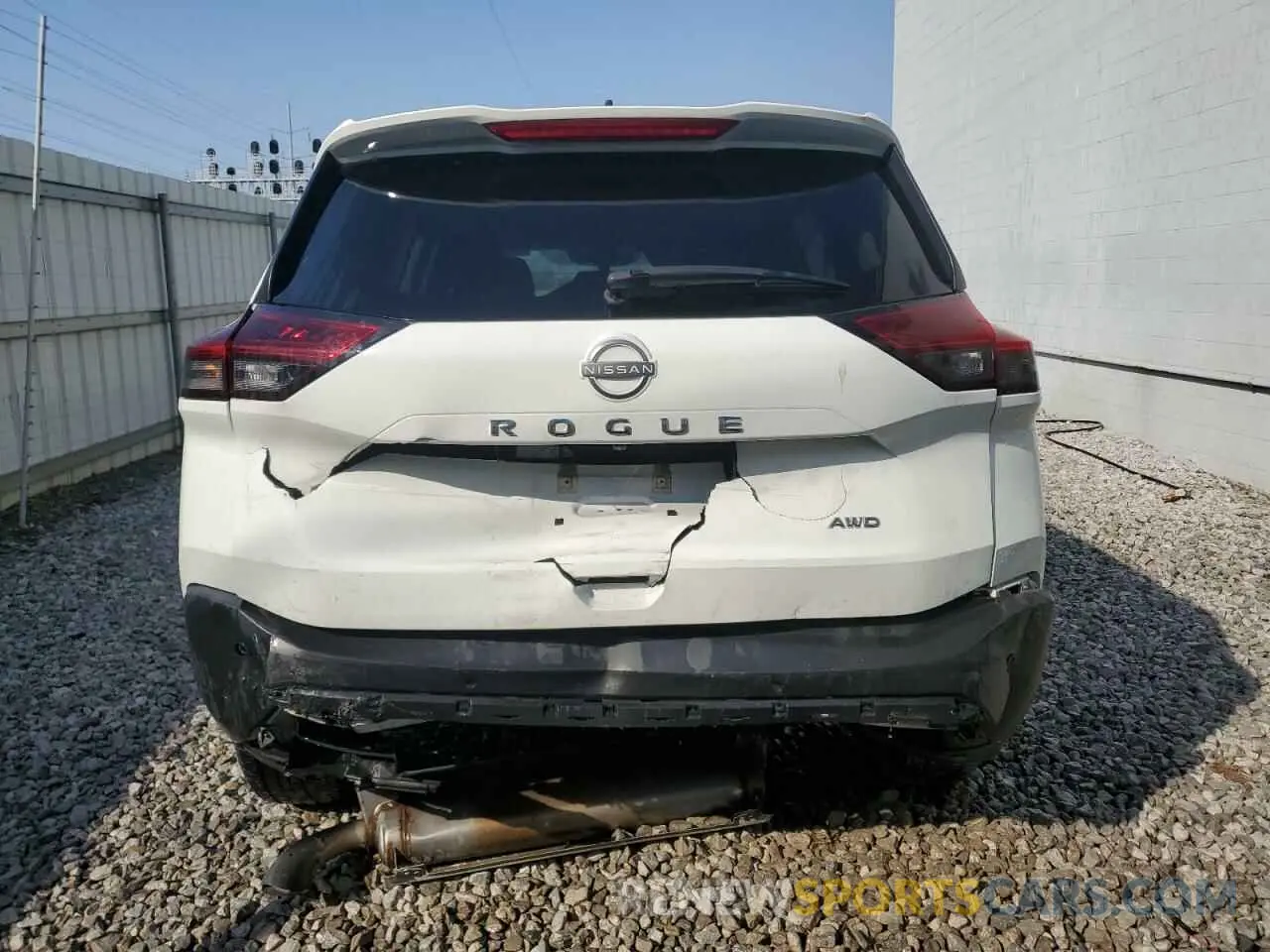 6 Photograph of a damaged car 5N1BT3ABXPC801315 NISSAN ROGUE 2023