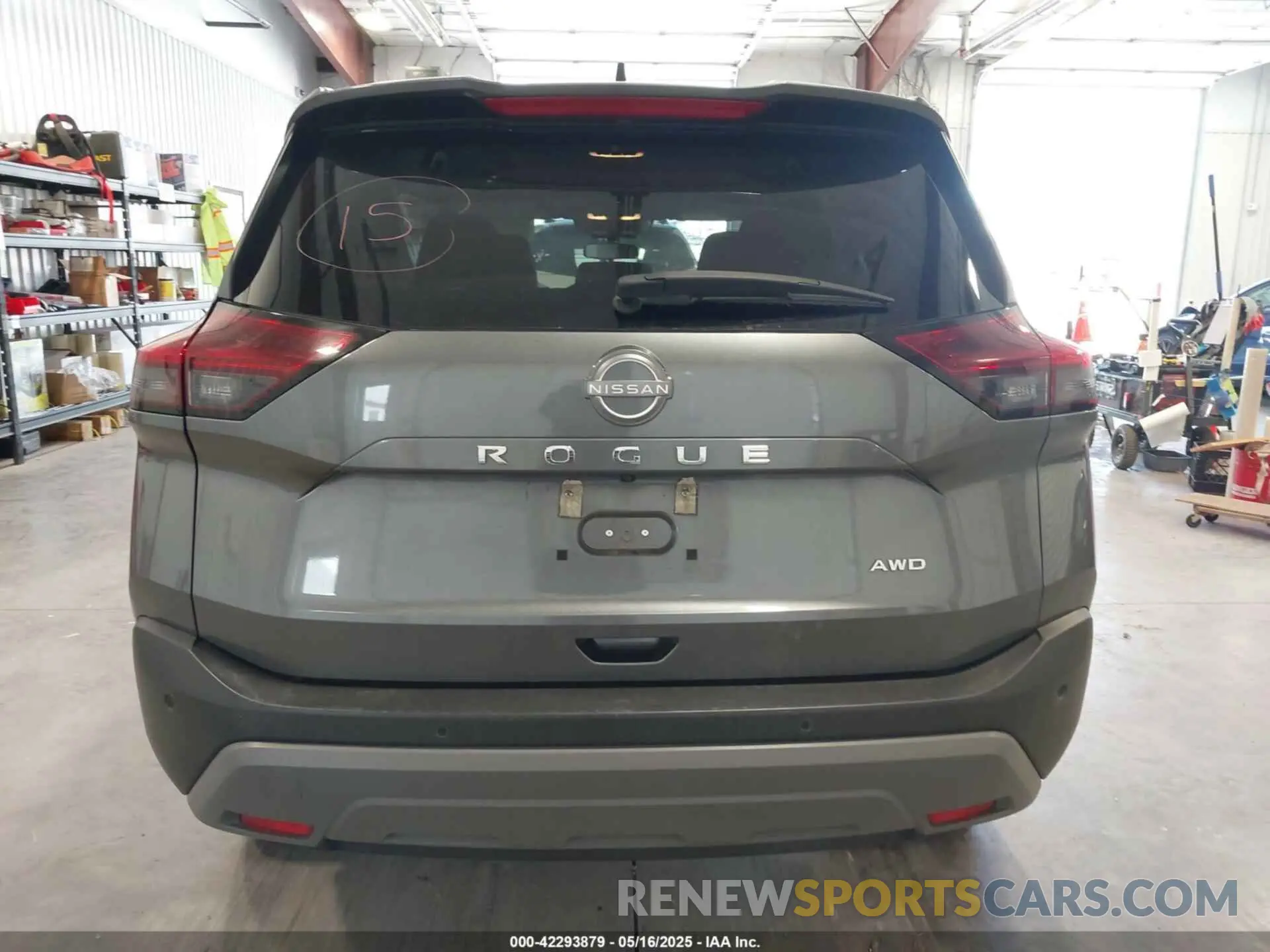 17 Photograph of a damaged car 5N1BT3ABXPC906436 NISSAN ROGUE 2023