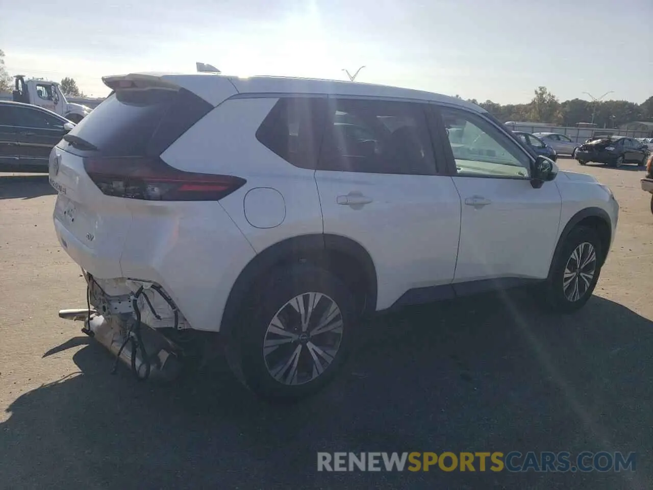 3 Photograph of a damaged car 5N1BT3BA0PC690800 NISSAN ROGUE 2023