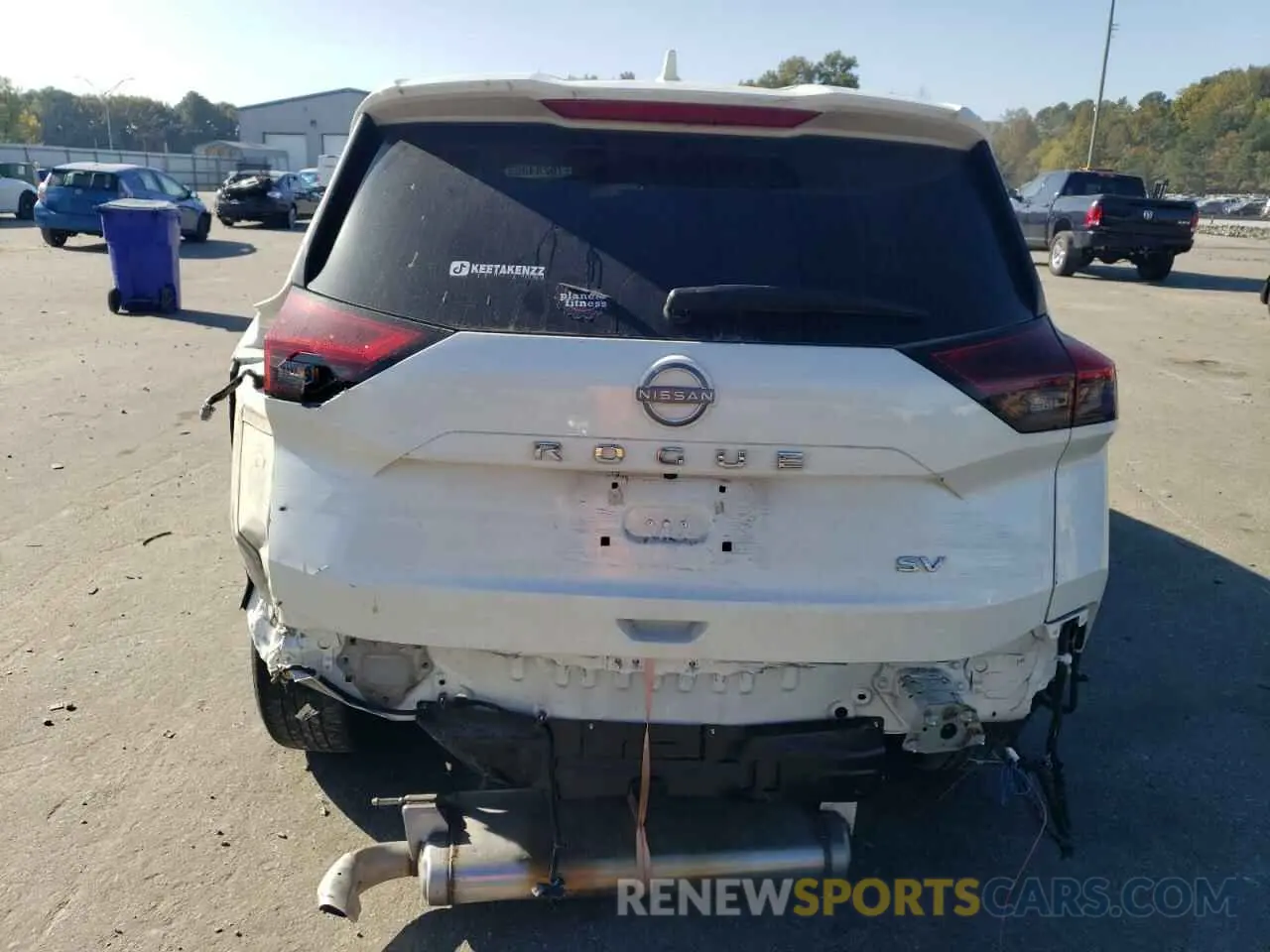 6 Photograph of a damaged car 5N1BT3BA0PC690800 NISSAN ROGUE 2023