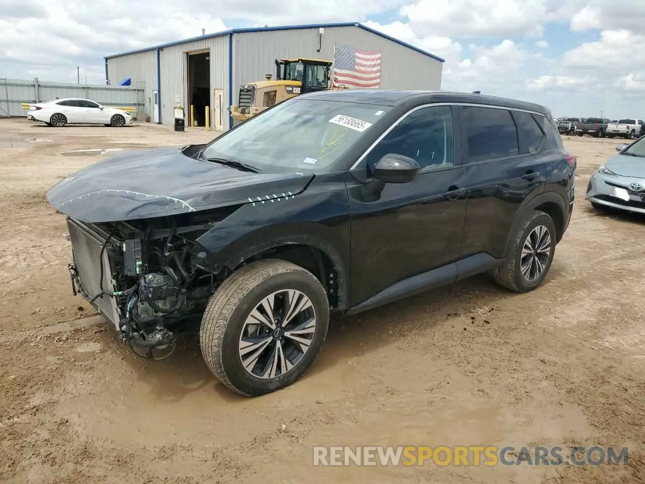 1 Photograph of a damaged car 5N1BT3BA0PC791285 NISSAN ROGUE 2023