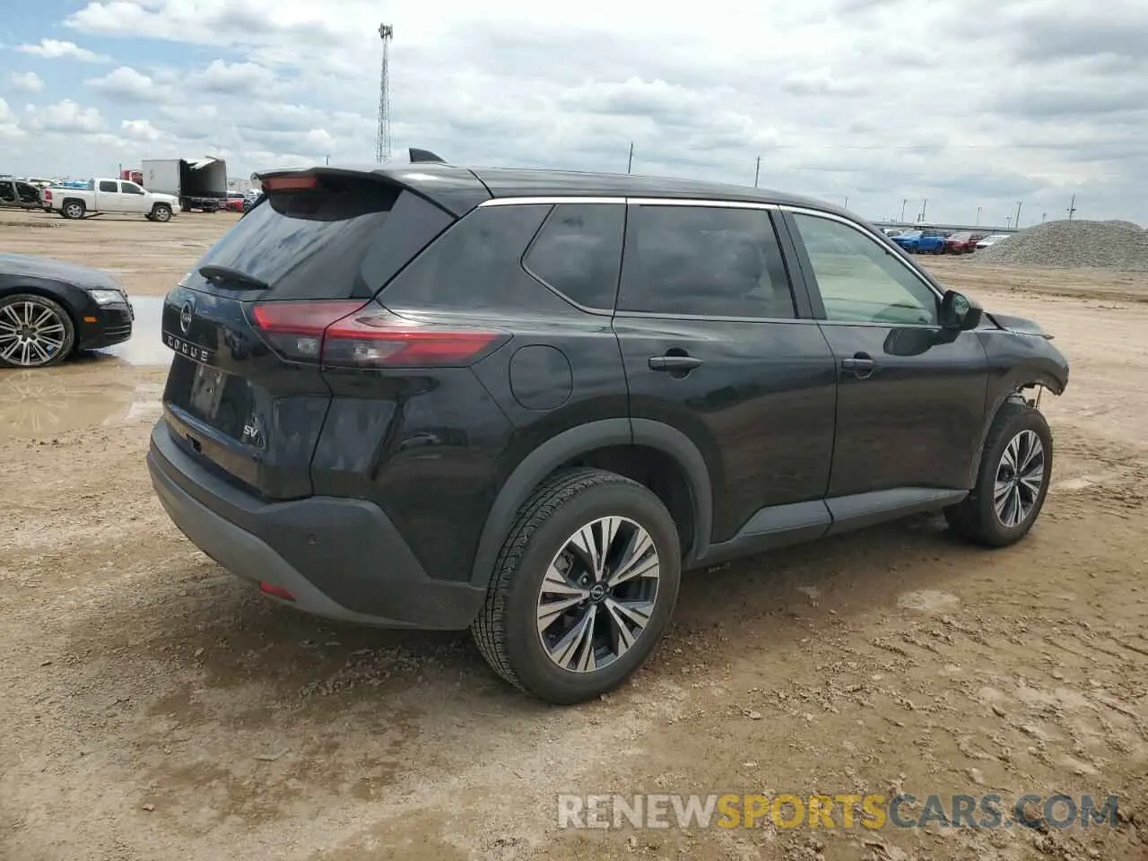 3 Photograph of a damaged car 5N1BT3BA0PC791285 NISSAN ROGUE 2023