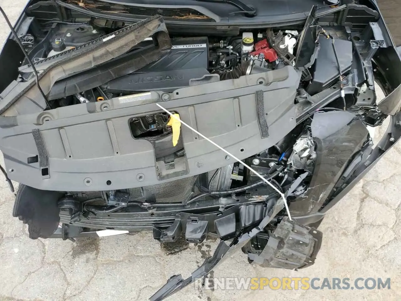 12 Photograph of a damaged car 5N1BT3BA0PC813396 NISSAN ROGUE 2023