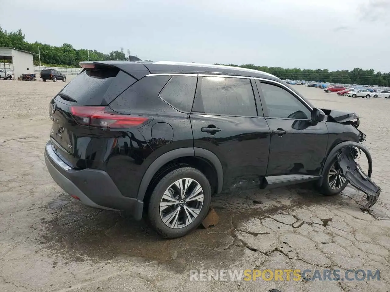 3 Photograph of a damaged car 5N1BT3BA0PC813396 NISSAN ROGUE 2023