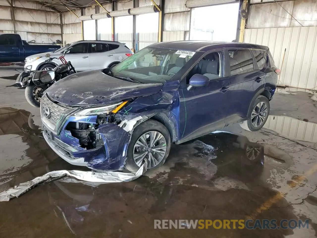 1 Photograph of a damaged car 5N1BT3BA0PC842882 NISSAN ROGUE 2023