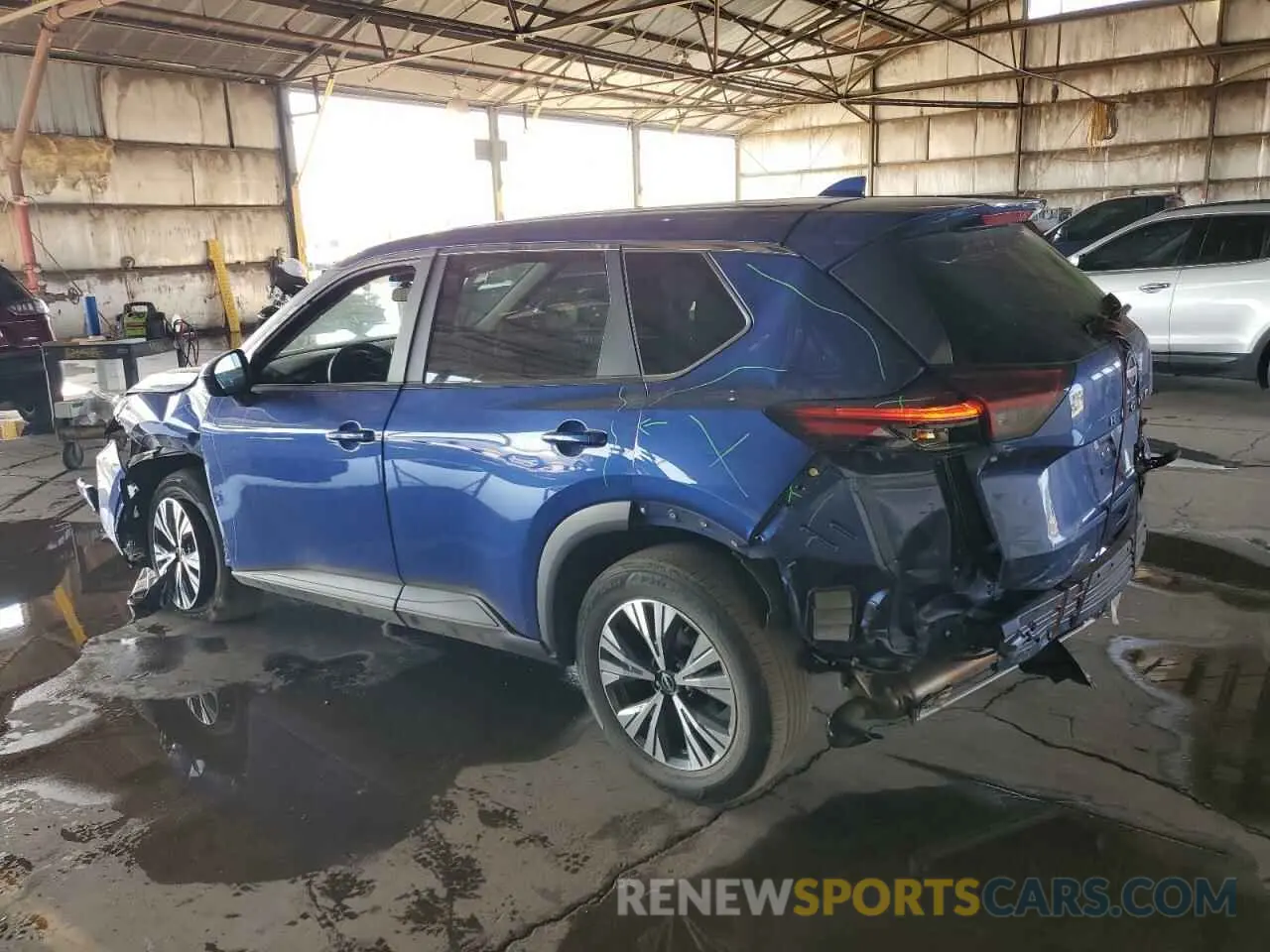 2 Photograph of a damaged car 5N1BT3BA0PC842882 NISSAN ROGUE 2023