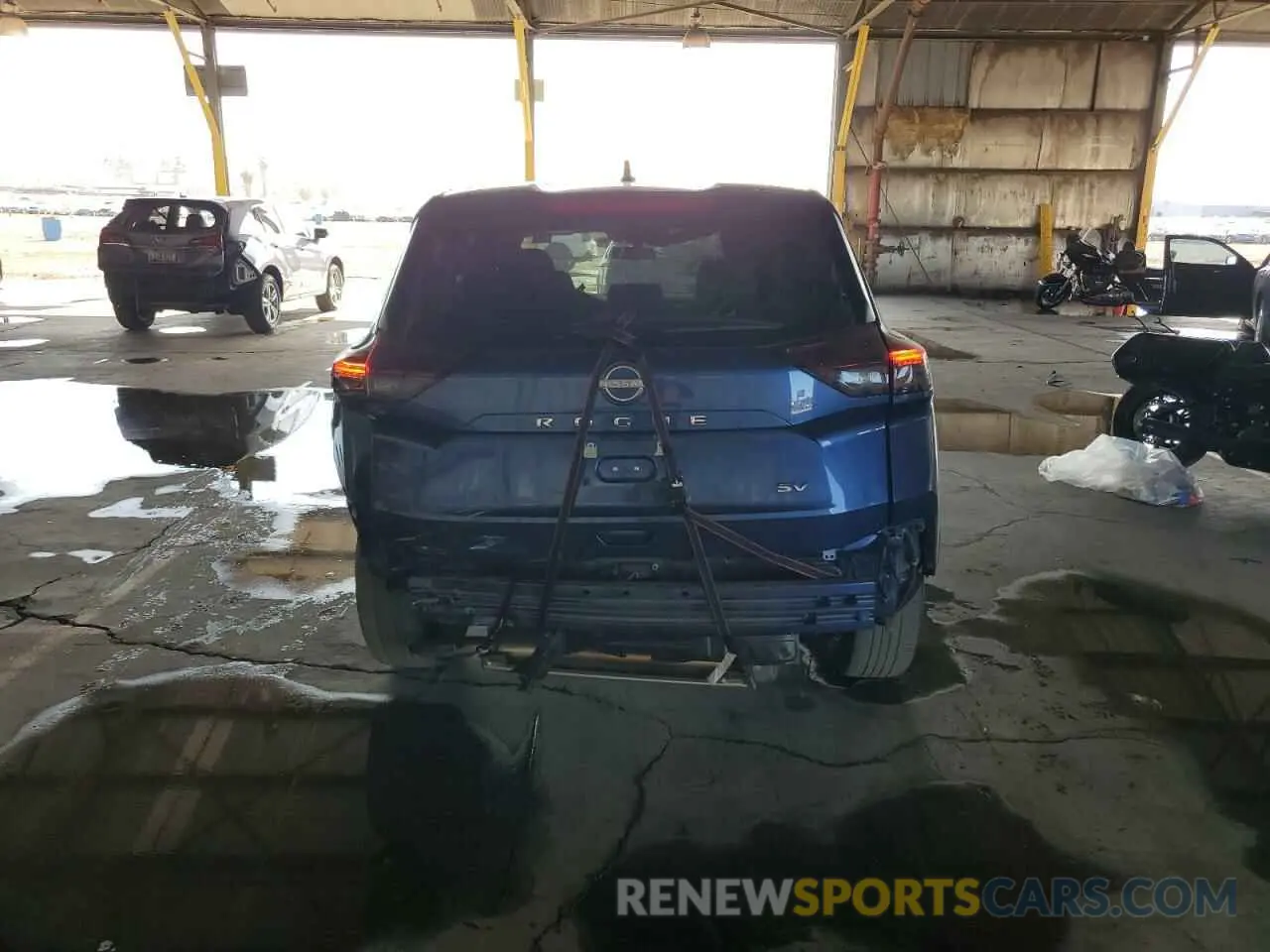 6 Photograph of a damaged car 5N1BT3BA0PC842882 NISSAN ROGUE 2023