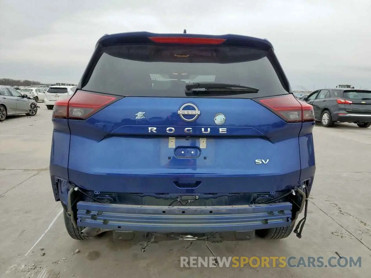 6 Photograph of a damaged car 5N1BT3BA0PC917242 NISSAN ROGUE 2023