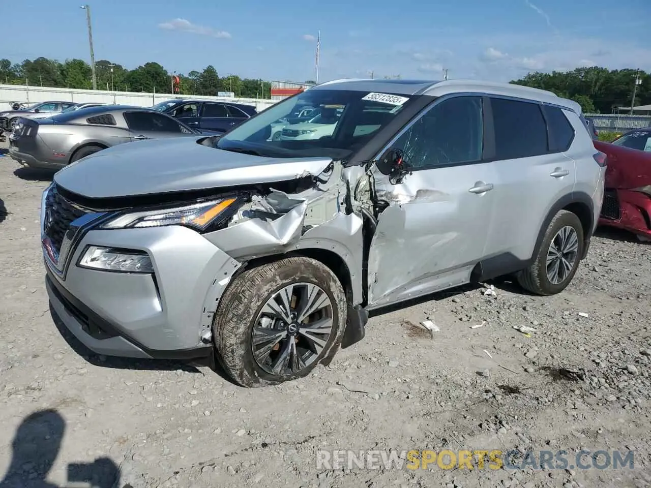 1 Photograph of a damaged car 5N1BT3BA0PC937443 NISSAN ROGUE 2023