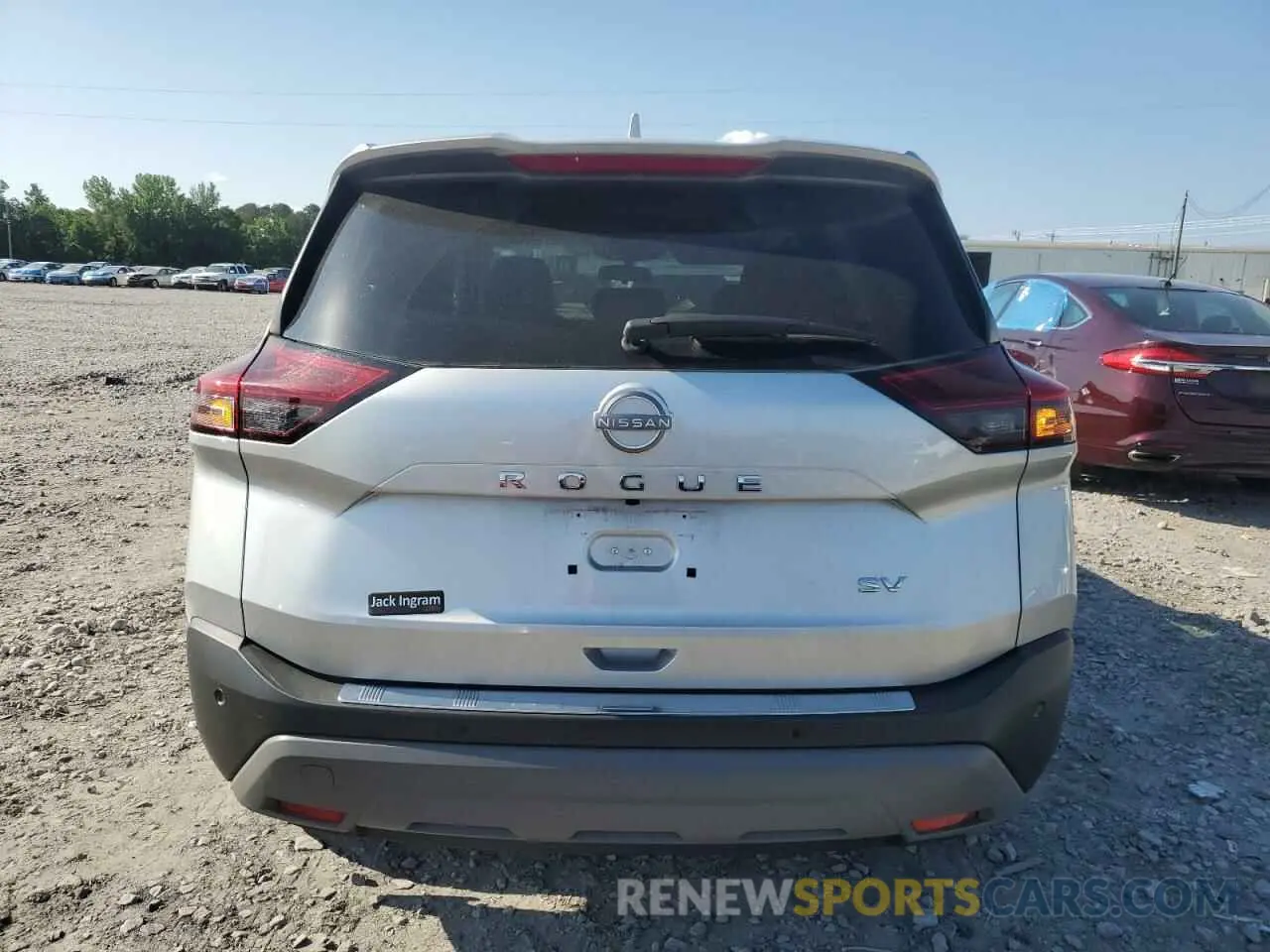 6 Photograph of a damaged car 5N1BT3BA0PC937443 NISSAN ROGUE 2023