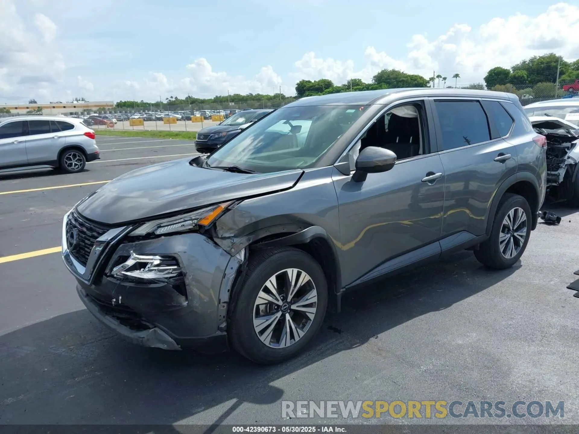 2 Photograph of a damaged car 5N1BT3BA1PC673746 NISSAN ROGUE 2023
