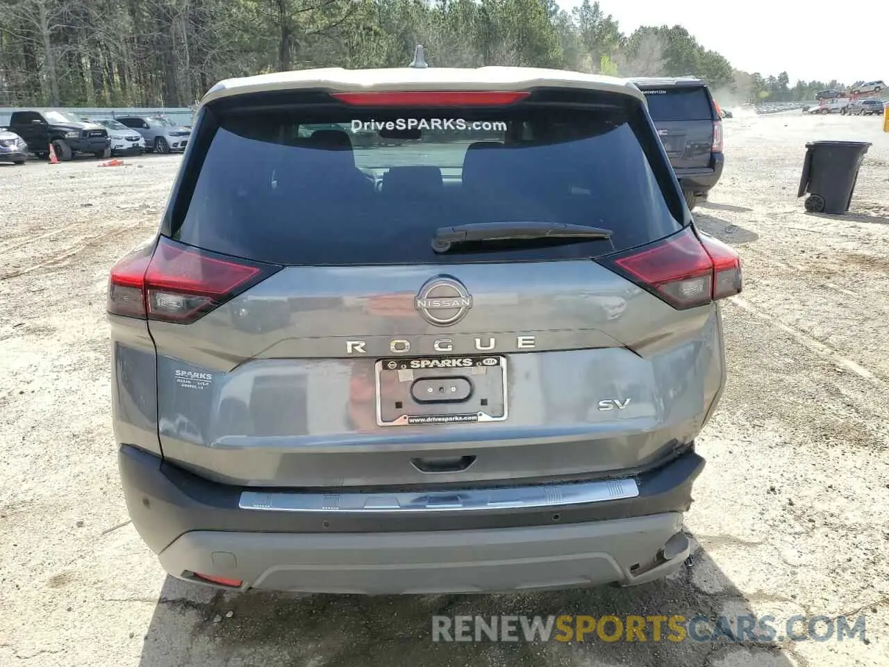 6 Photograph of a damaged car 5N1BT3BA1PC674167 NISSAN ROGUE 2023