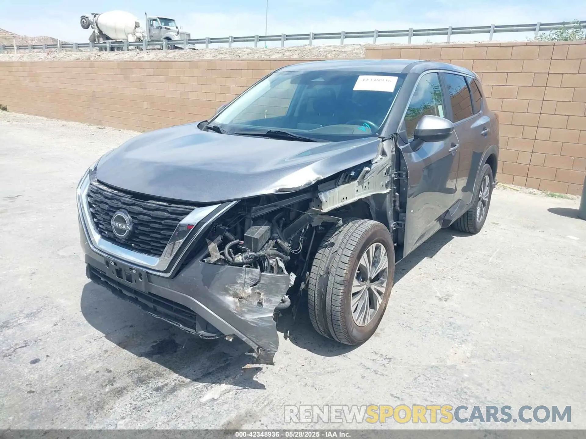 2 Photograph of a damaged car 5N1BT3BA1PC689025 NISSAN ROGUE 2023
