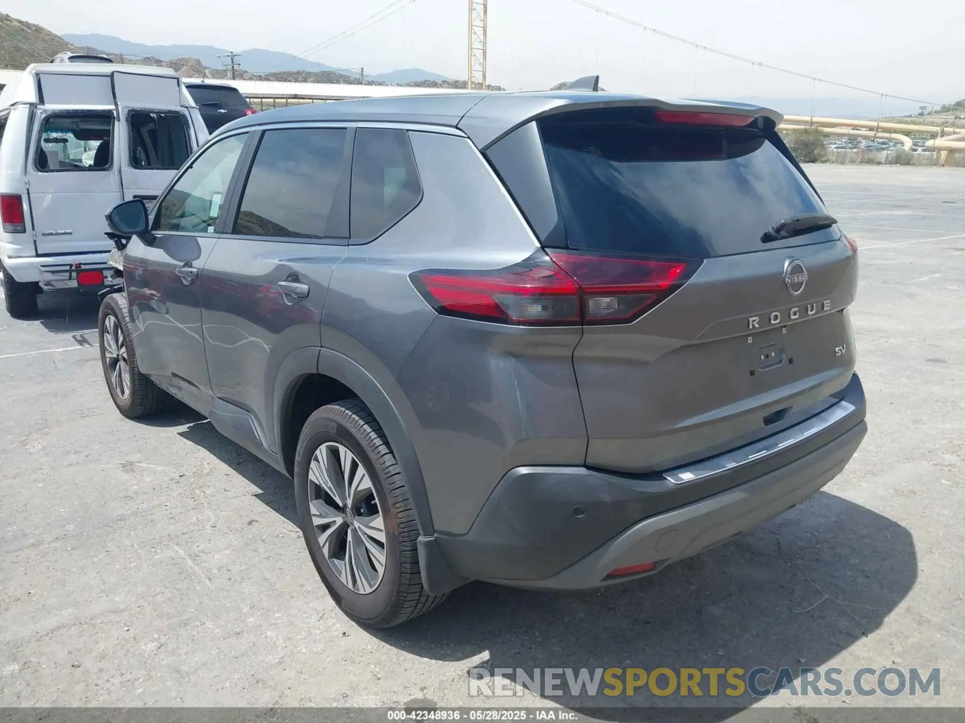 3 Photograph of a damaged car 5N1BT3BA1PC689025 NISSAN ROGUE 2023