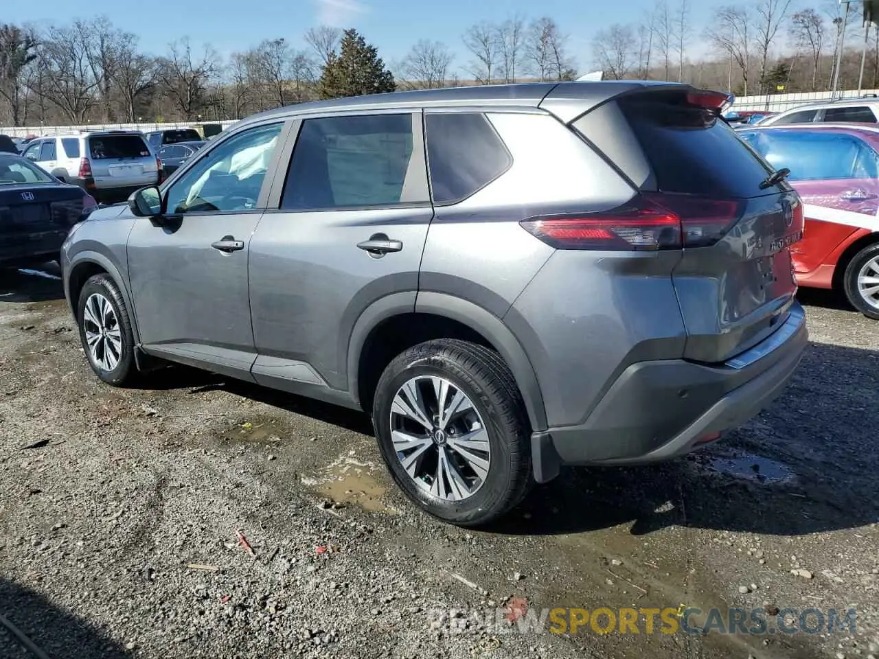 2 Photograph of a damaged car 5N1BT3BA1PC692880 NISSAN ROGUE 2023