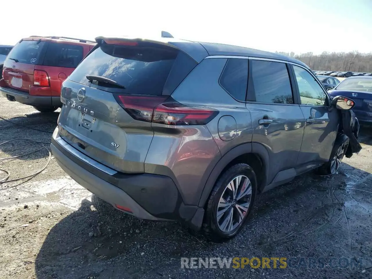 3 Photograph of a damaged car 5N1BT3BA1PC692880 NISSAN ROGUE 2023