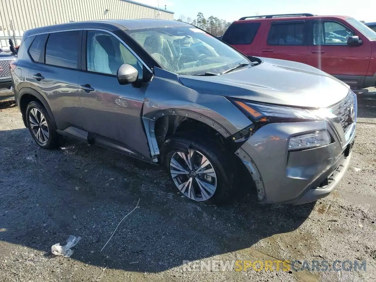 4 Photograph of a damaged car 5N1BT3BA1PC692880 NISSAN ROGUE 2023