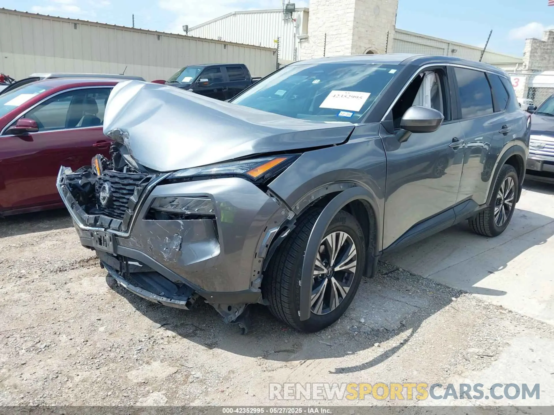 2 Photograph of a damaged car 5N1BT3BA1PC770249 NISSAN ROGUE 2023