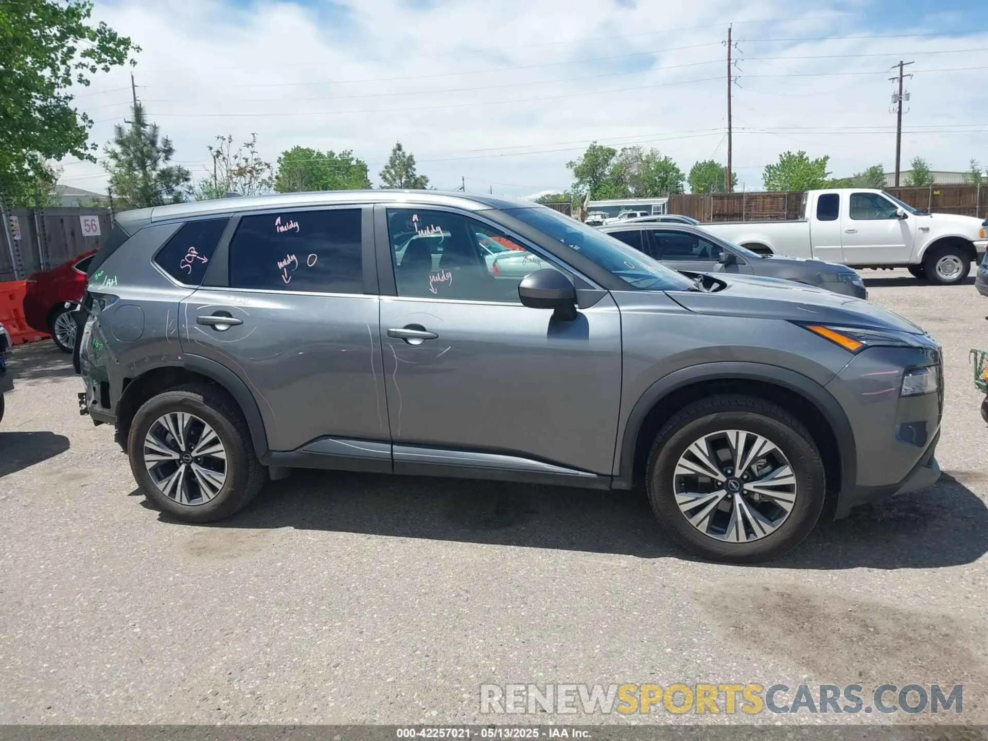 13 Photograph of a damaged car 5N1BT3BA1PC838372 NISSAN ROGUE 2023