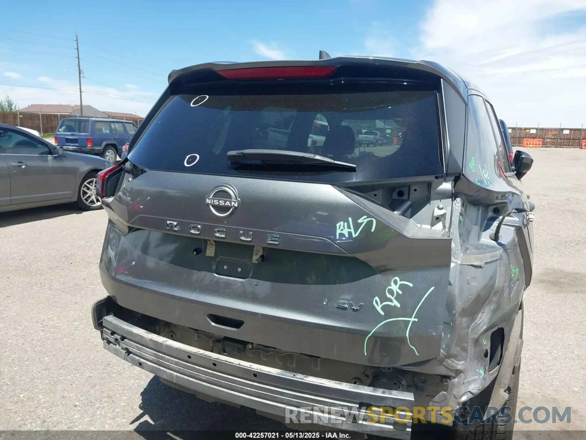 16 Photograph of a damaged car 5N1BT3BA1PC838372 NISSAN ROGUE 2023