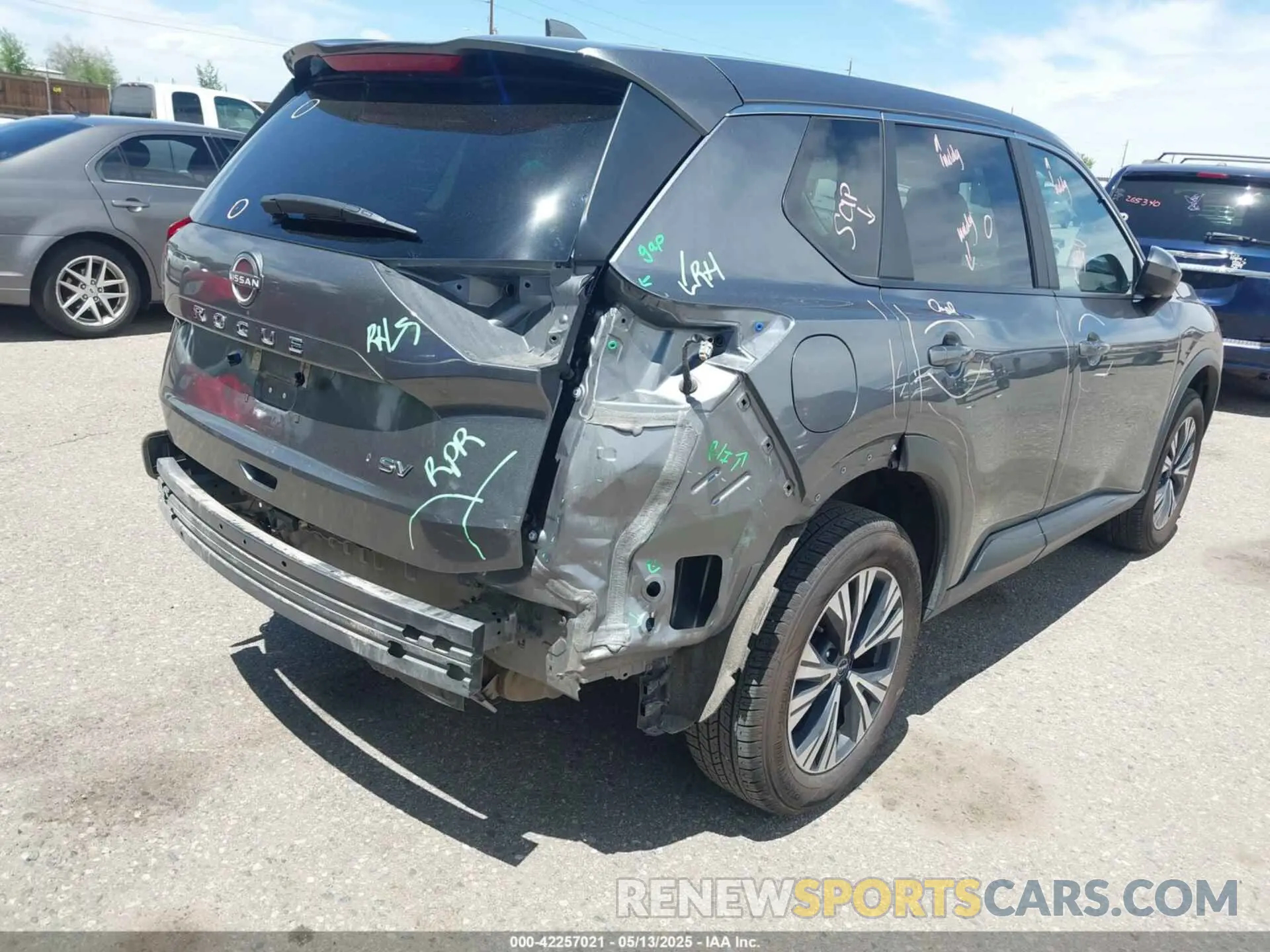 4 Photograph of a damaged car 5N1BT3BA1PC838372 NISSAN ROGUE 2023