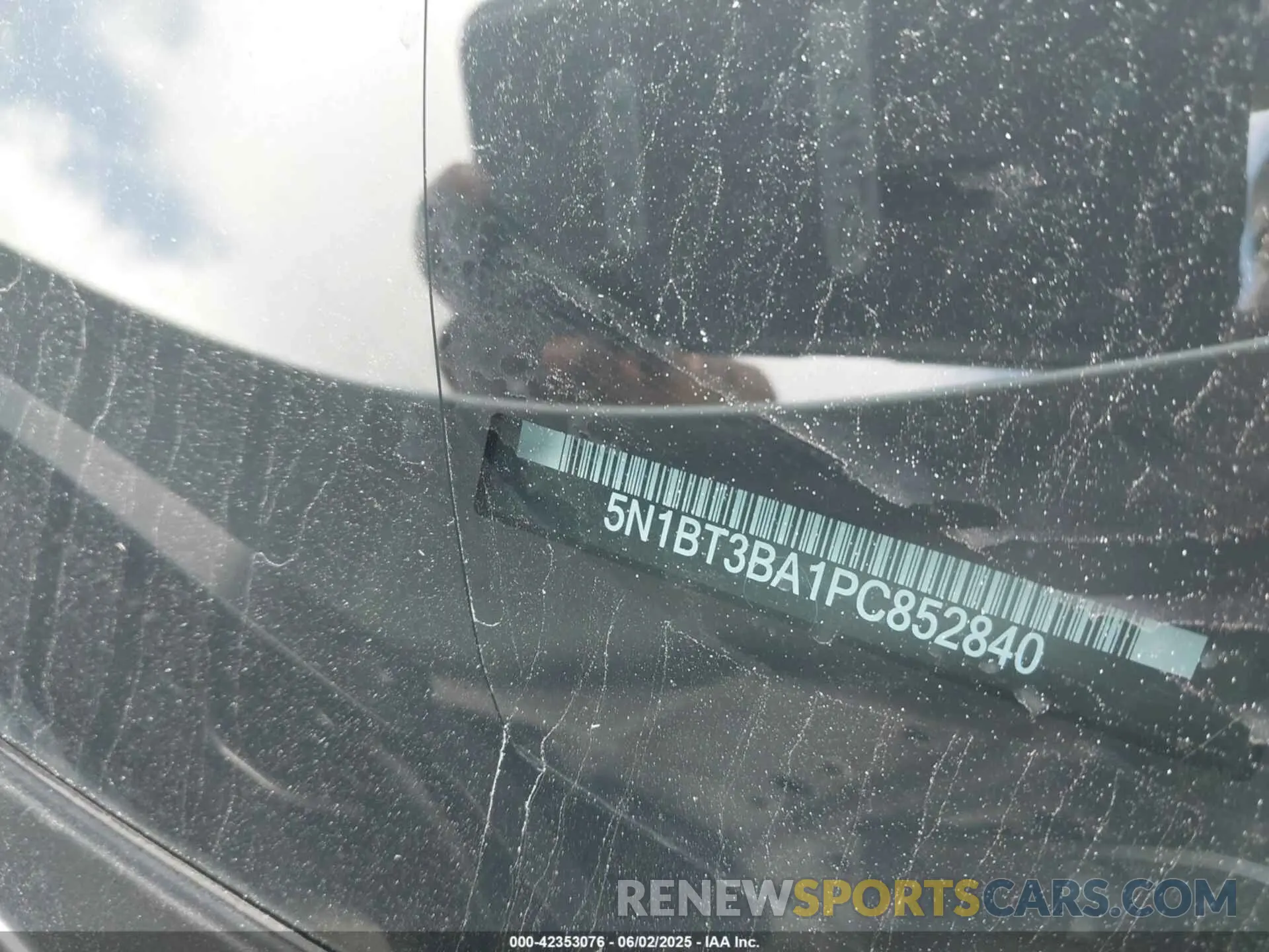 9 Photograph of a damaged car 5N1BT3BA1PC852840 NISSAN ROGUE 2023