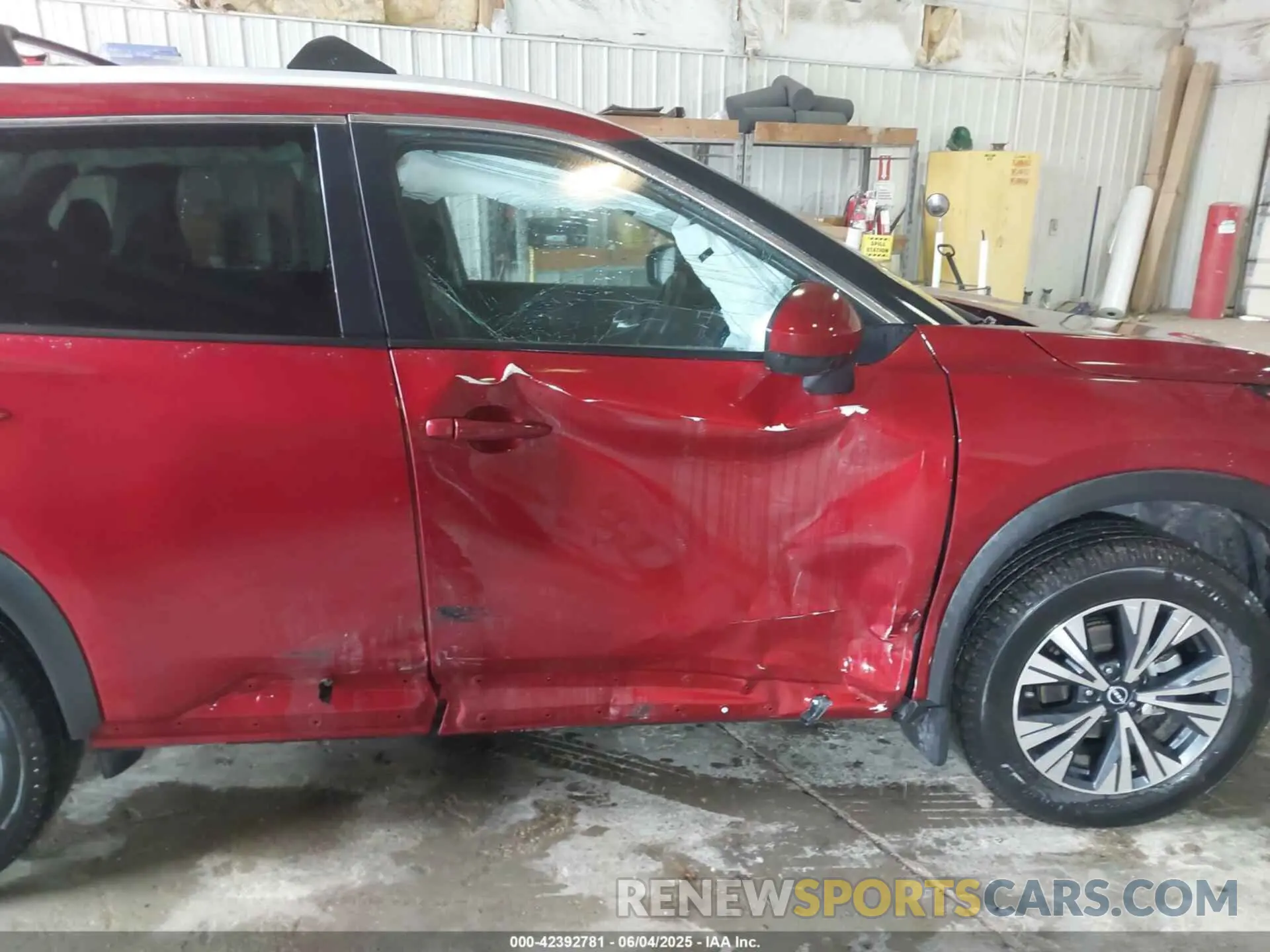 6 Photograph of a damaged car 5N1BT3BA1PC870593 NISSAN ROGUE 2023