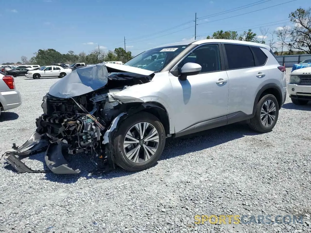 1 Photograph of a damaged car 5N1BT3BA1PC889502 NISSAN ROGUE 2023