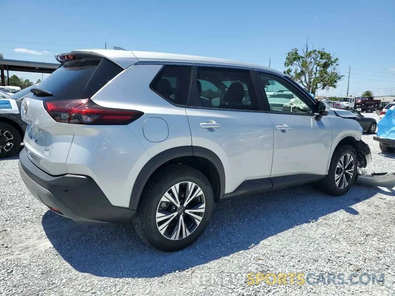 3 Photograph of a damaged car 5N1BT3BA1PC889502 NISSAN ROGUE 2023