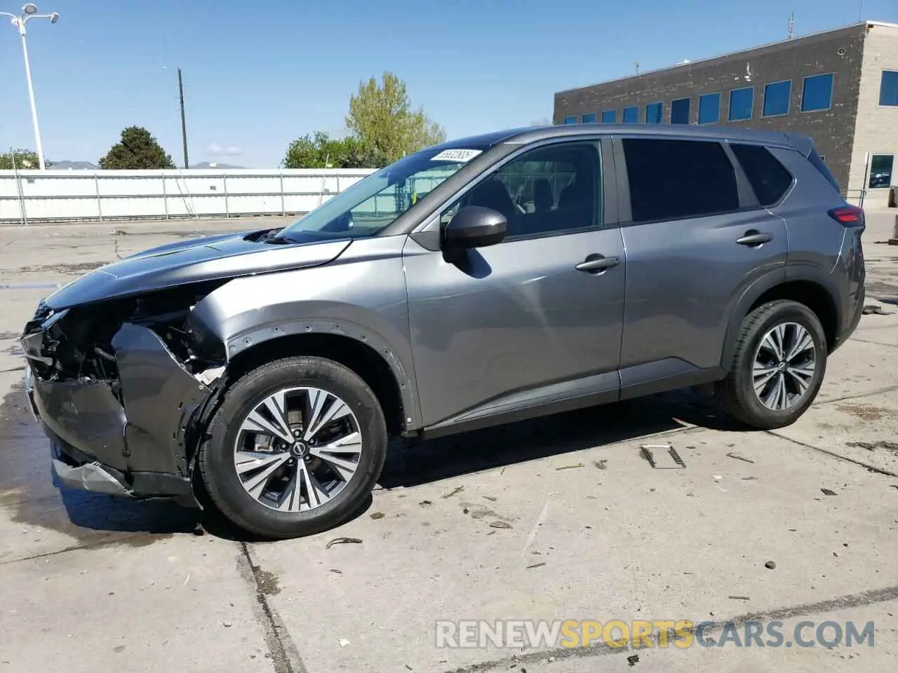 1 Photograph of a damaged car 5N1BT3BA1PC945406 NISSAN ROGUE 2023
