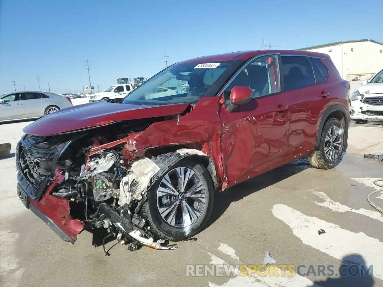 1 Photograph of a damaged car 5N1BT3BA2PC674078 NISSAN ROGUE 2023