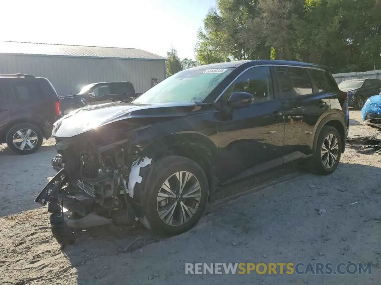 1 Photograph of a damaged car 5N1BT3BA2PC772267 NISSAN ROGUE 2023