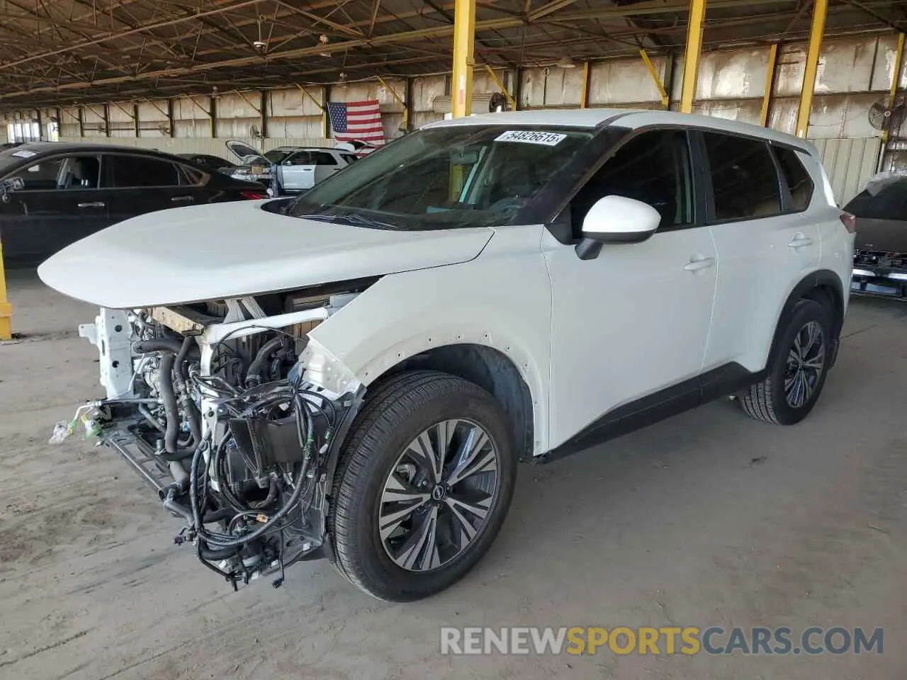 1 Photograph of a damaged car 5N1BT3BA2PC879044 NISSAN ROGUE 2023