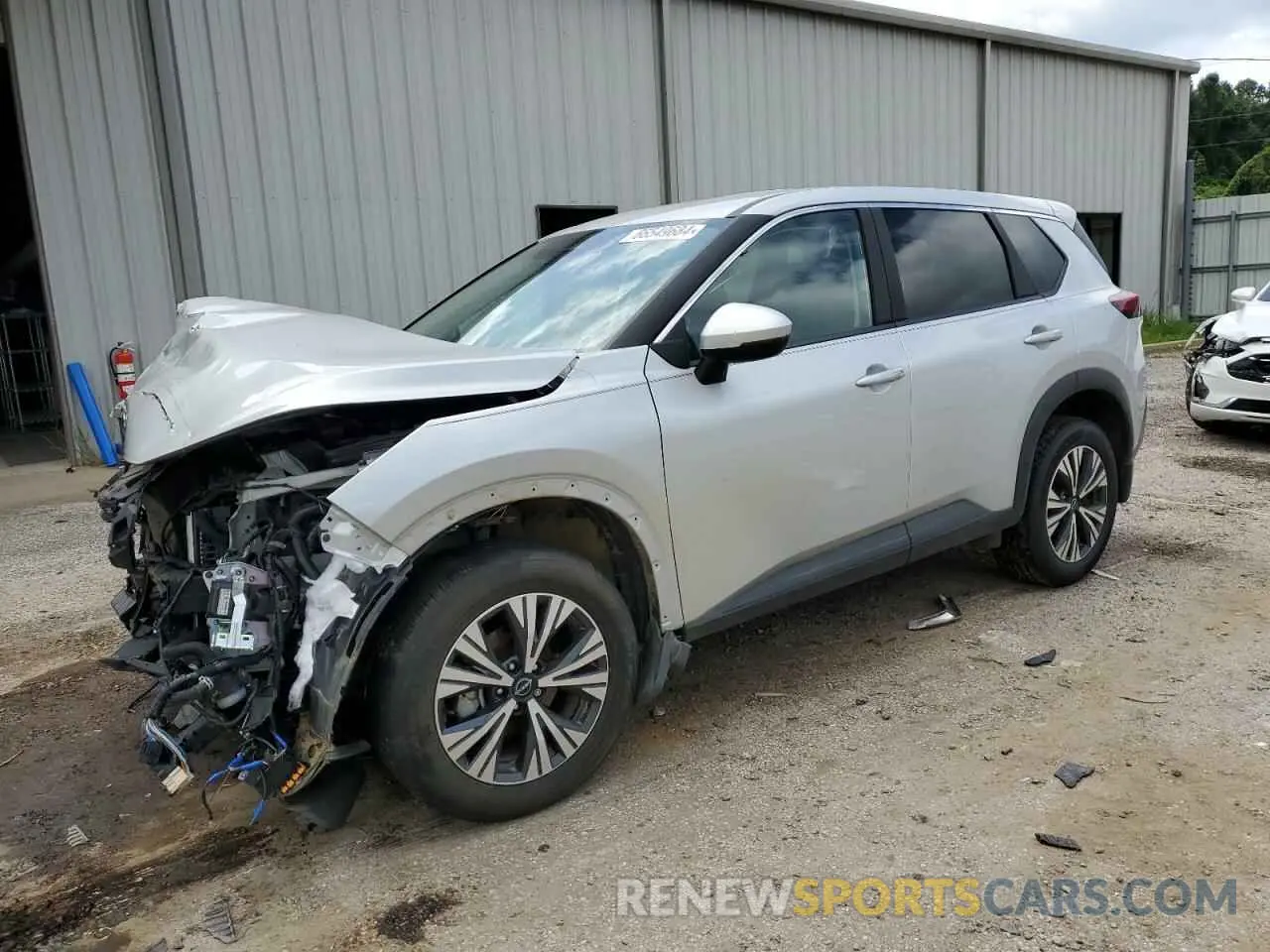 1 Photograph of a damaged car 5N1BT3BA3PC678124 NISSAN ROGUE 2023