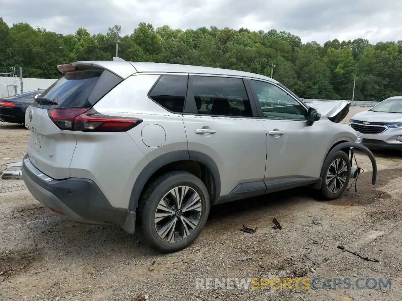 3 Photograph of a damaged car 5N1BT3BA3PC678124 NISSAN ROGUE 2023