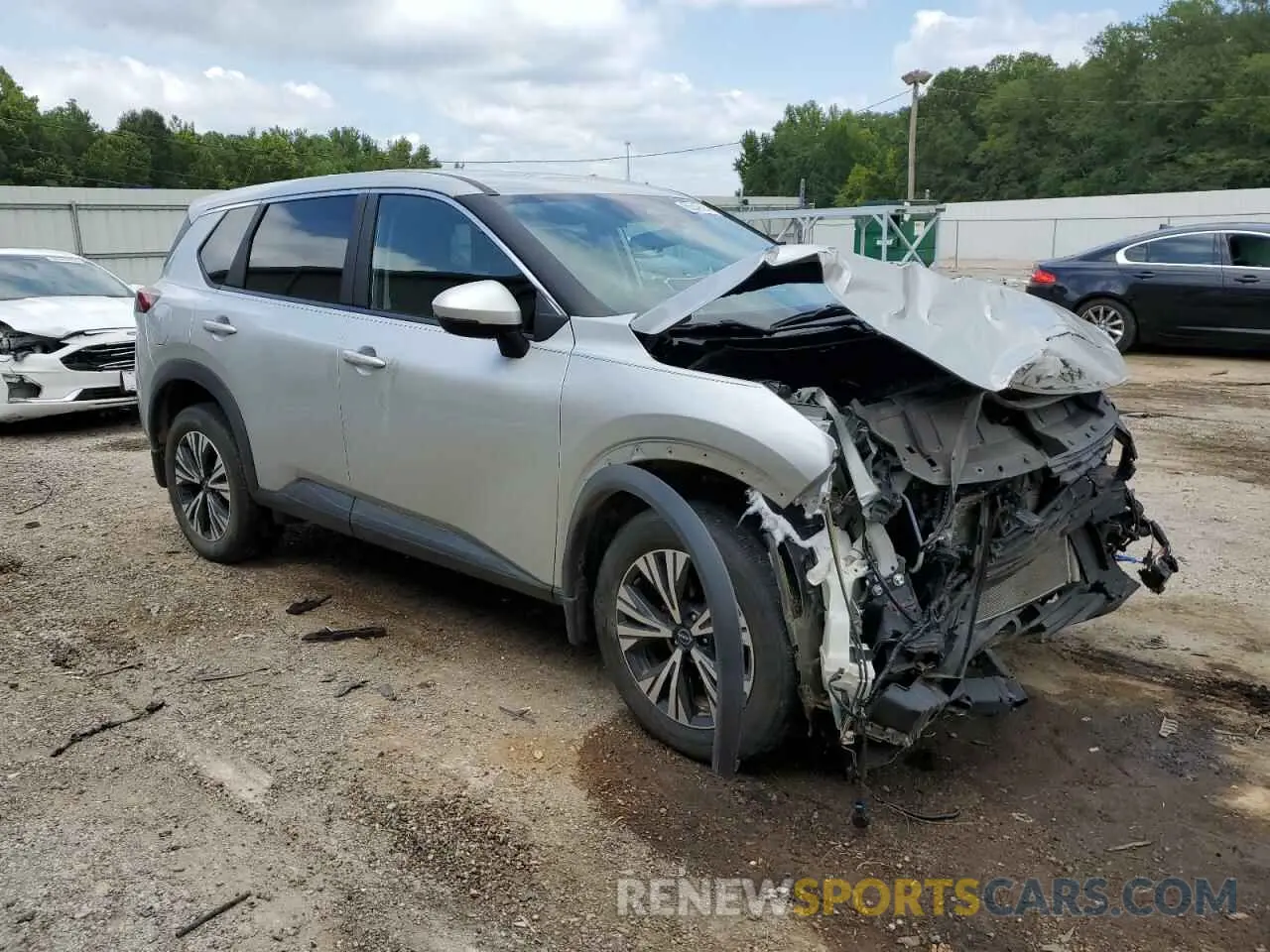 4 Photograph of a damaged car 5N1BT3BA3PC678124 NISSAN ROGUE 2023