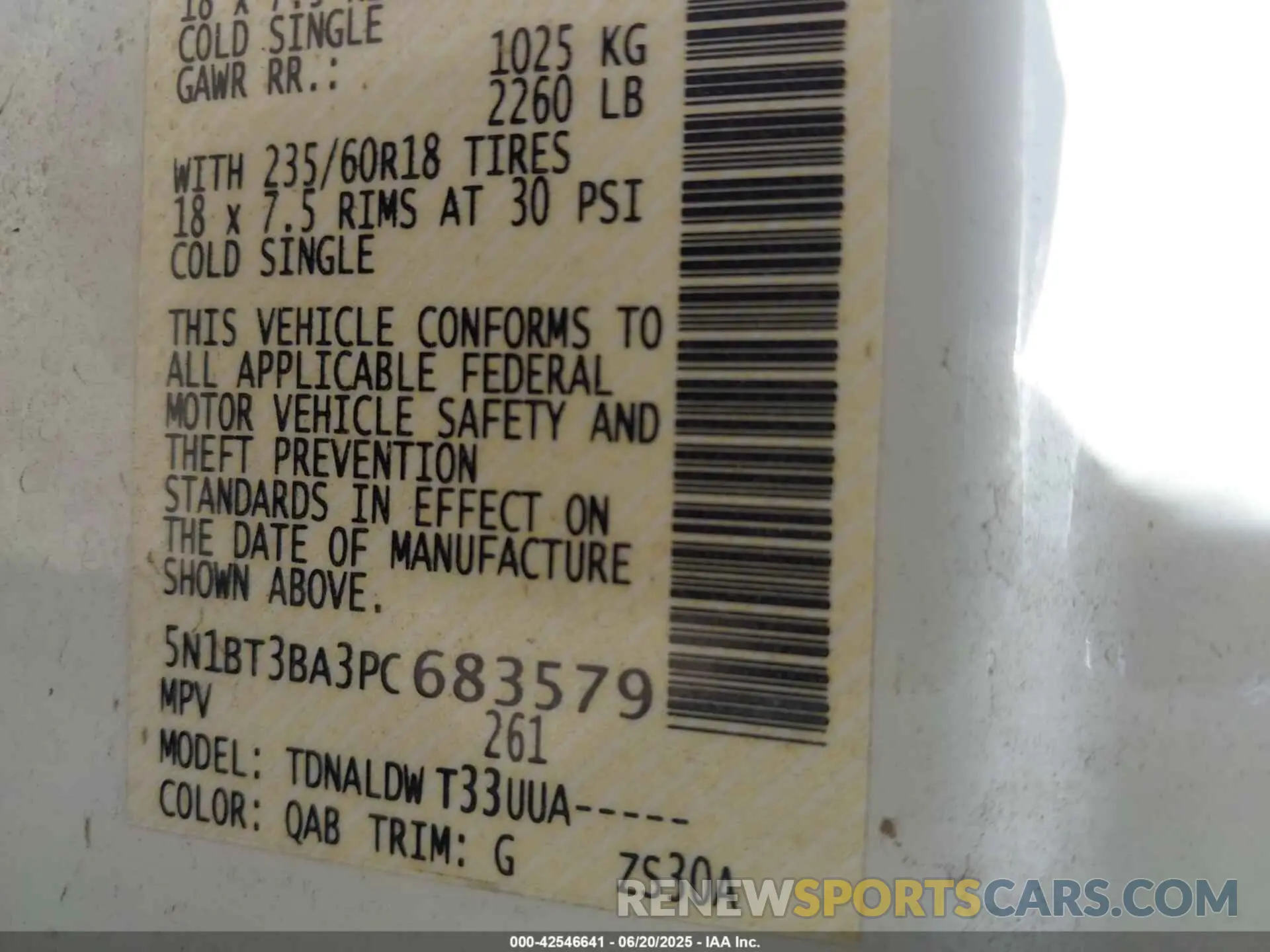 9 Photograph of a damaged car 5N1BT3BA3PC683579 NISSAN ROGUE 2023